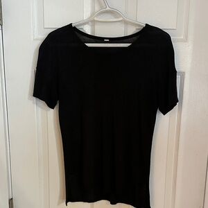 Lululemon Soft Black Women's T-shirt Top